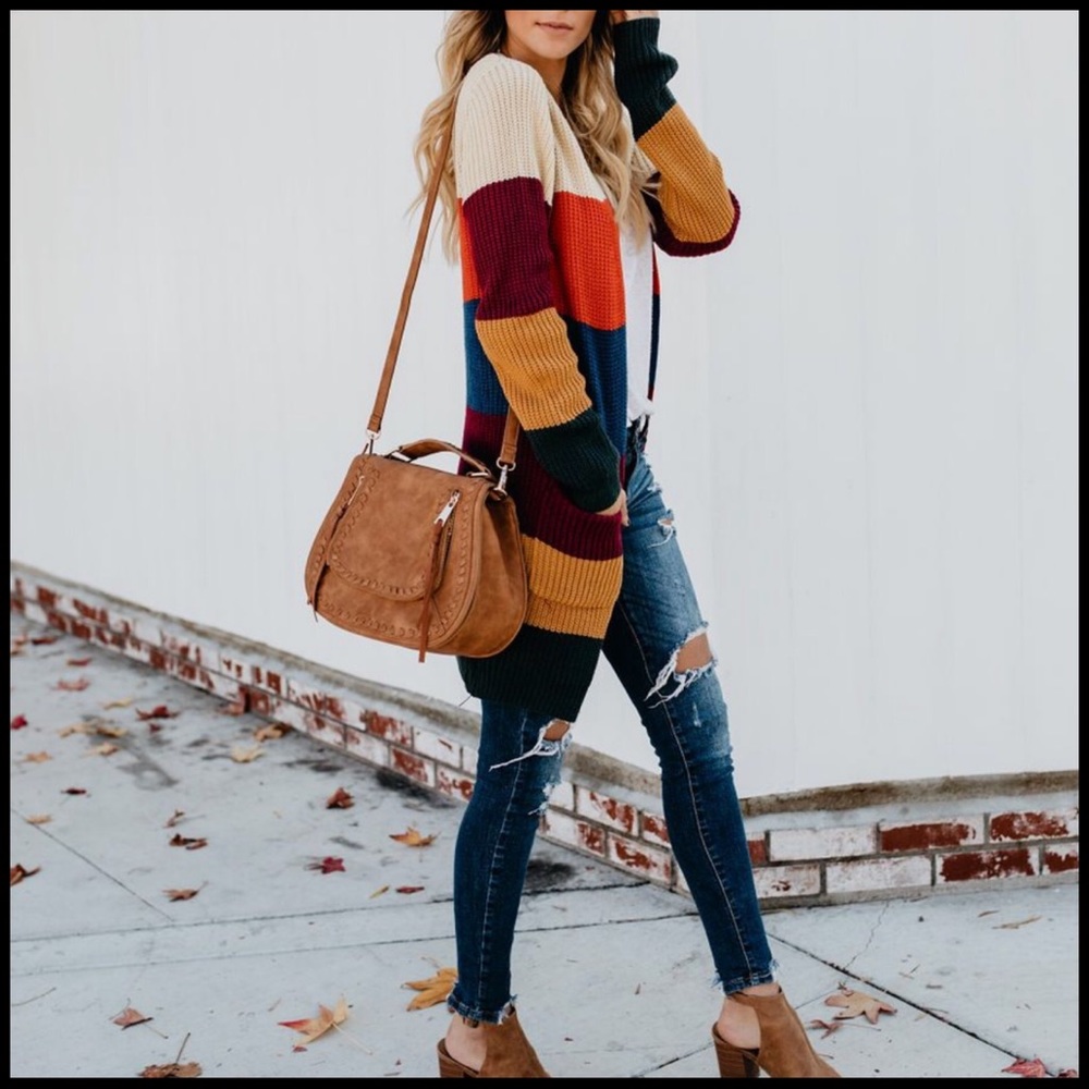 Autumn Stripes Cardi - Picture 4 of 7